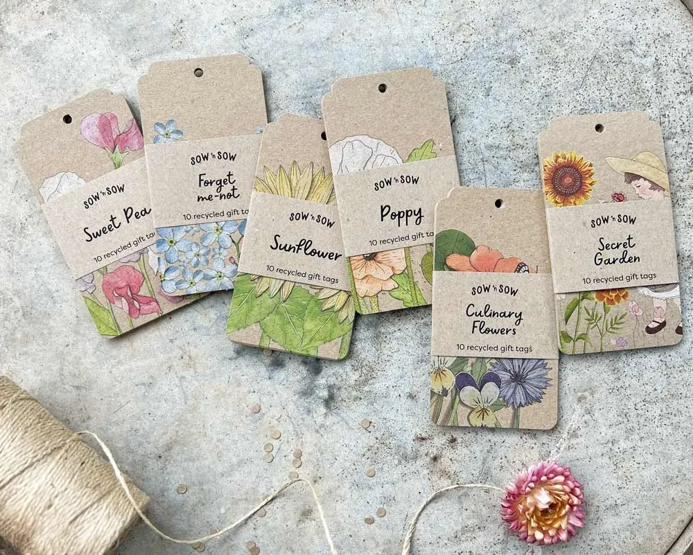 Any 6 Recycled Gift Tag Packs - Image 5