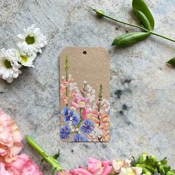 Spring Blooms Gift Tag 10 Pack - Image 3